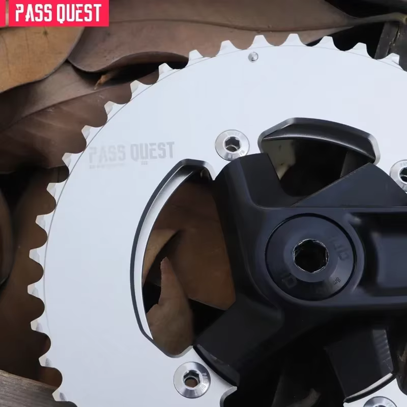 PASS QUEST 107BCD 2 × AERO Chainrings 46-33T 48-35T 50-37T 52-39T pour SRAM FORRival