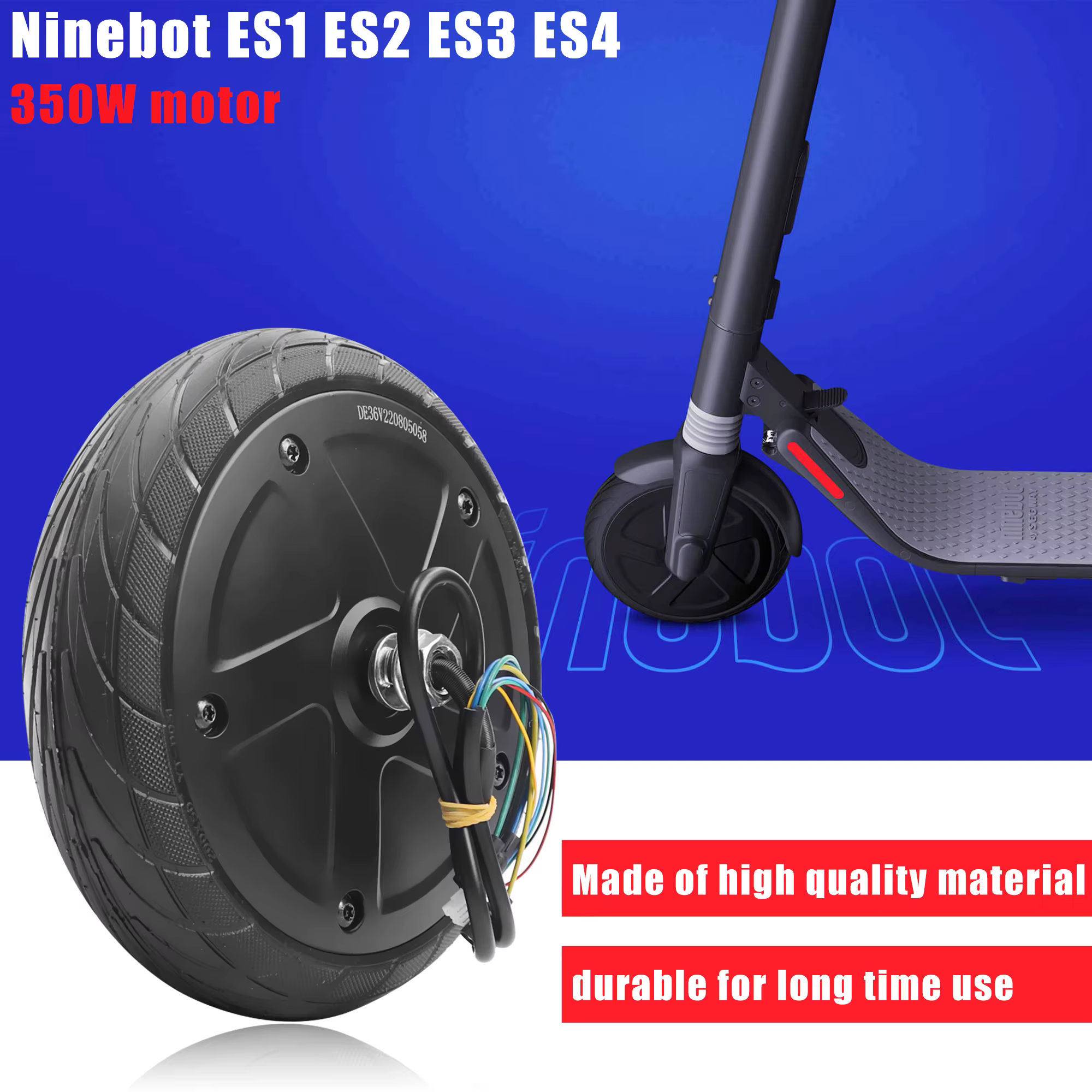 Accessoires de moteur de roue de Scooter électrique