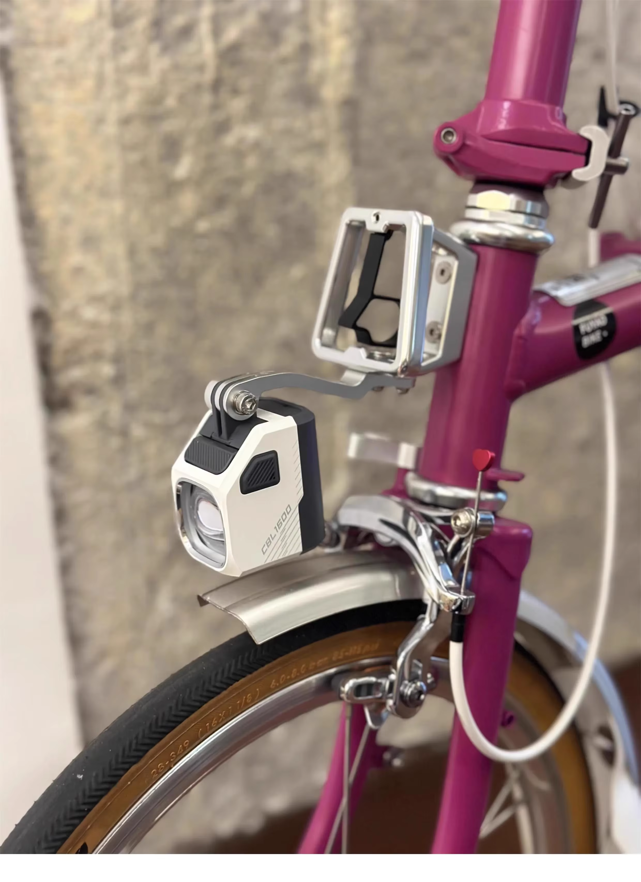 H & H pour bloc de support avant Brompton