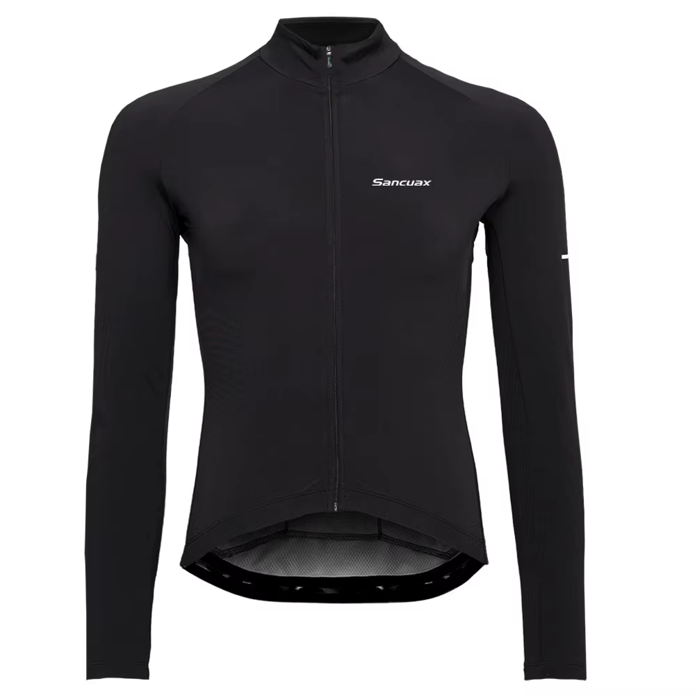 Maillots de cyclisme à manches longues pour femmes