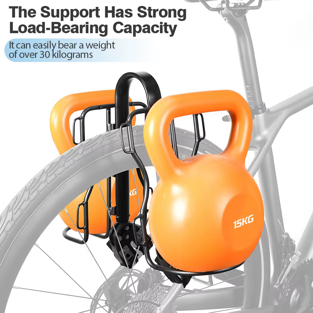 Porte-bagages de vélo réglable en alliage d'aluminium