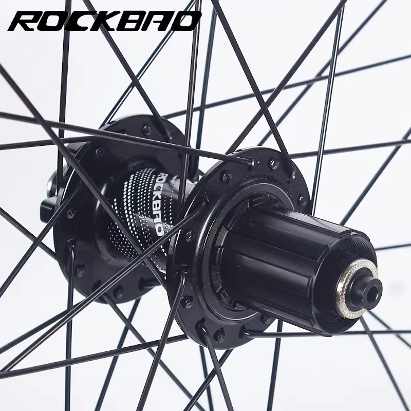 ROCKBAO VTT roues 24/26/27.5/29 pouces frein à disque 4 roulements 7-12 vitesses dégagement rapide 29er vtt roue de vélo