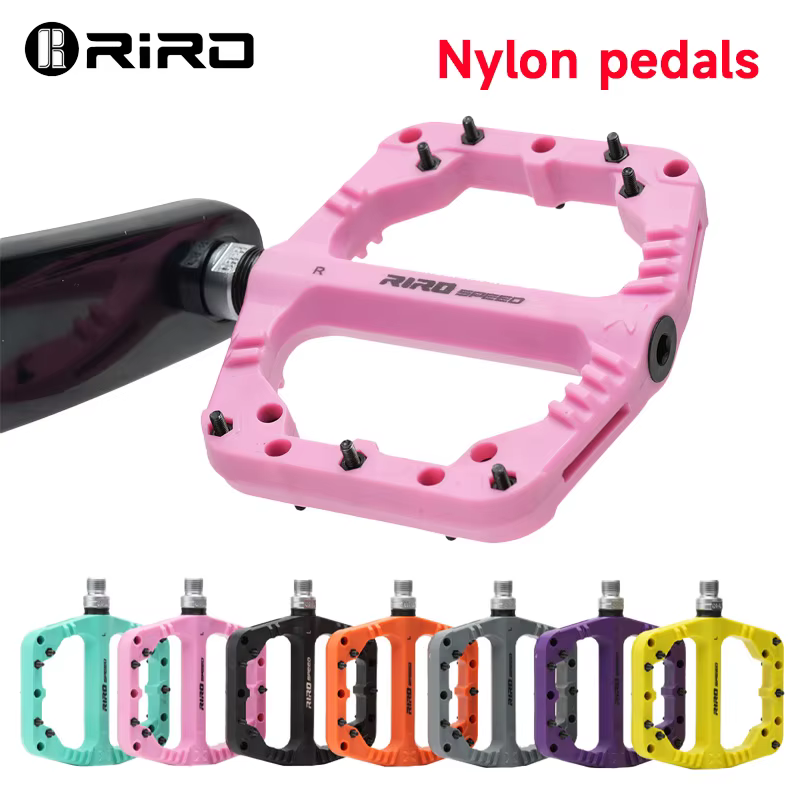 Pédales en nylon RIRO pour vélo
