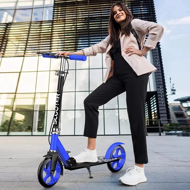 Scooter de ville à deux roues pour adultes et enfants