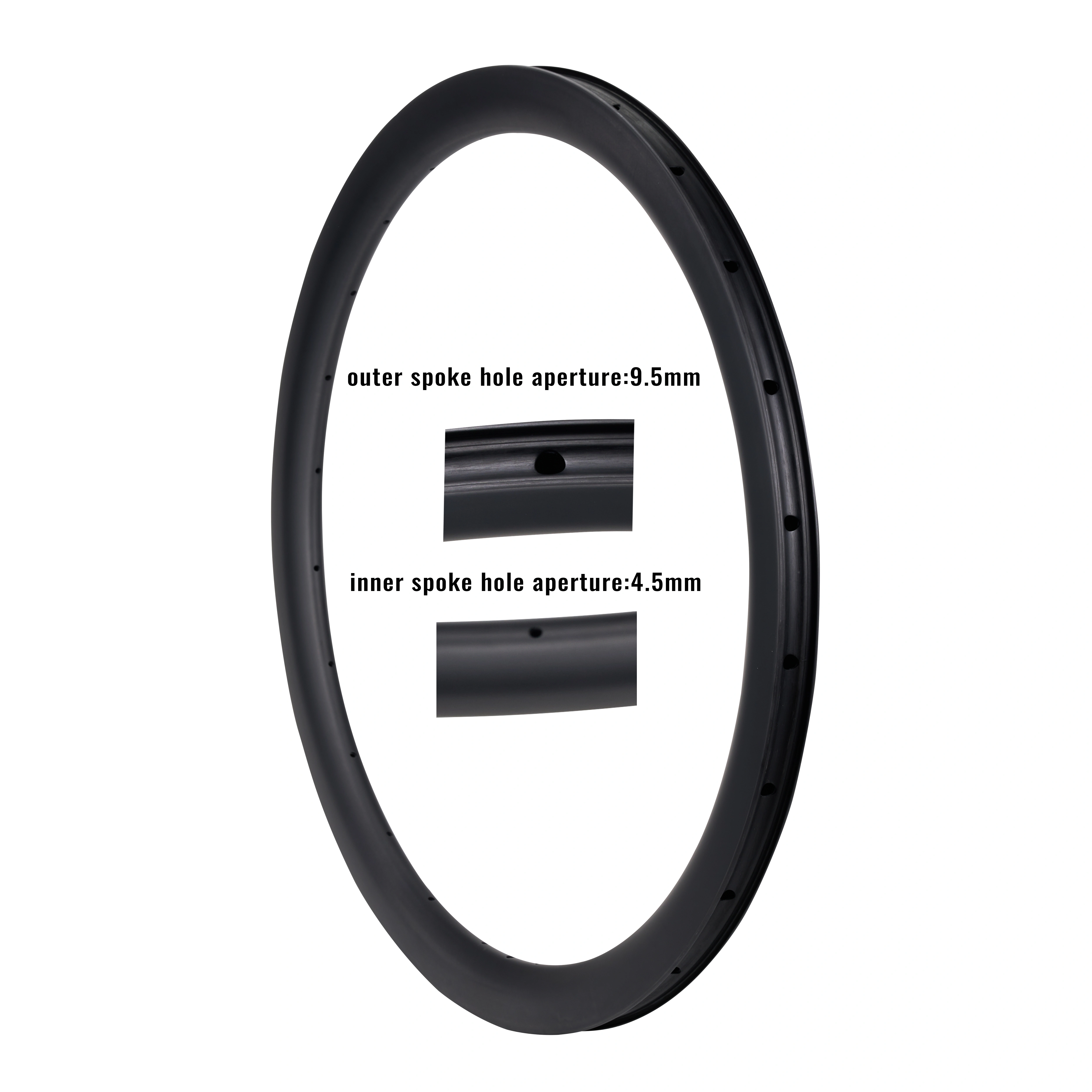 Jantes de vélo de route en carbone 700C