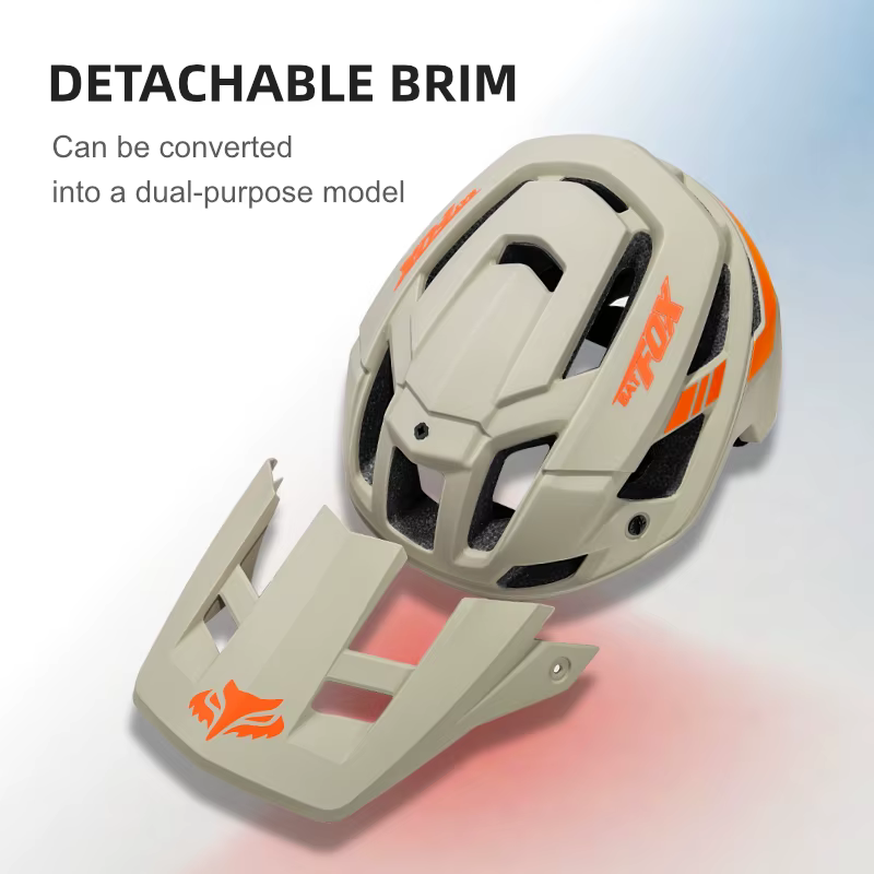 BATFOX casque de cyclisme tout-terrain Durable léger Ventilation confortable hommes femmes ajustement réglable