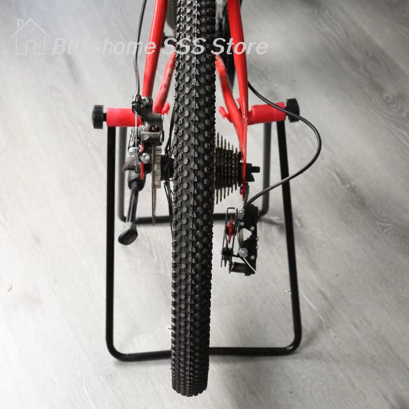 【S】1PC Support de stationnement vertical triangulaire pour vélo