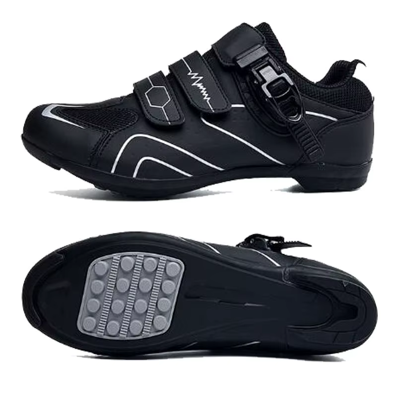 Chaussures de cyclisme plates pour hommes et femmes