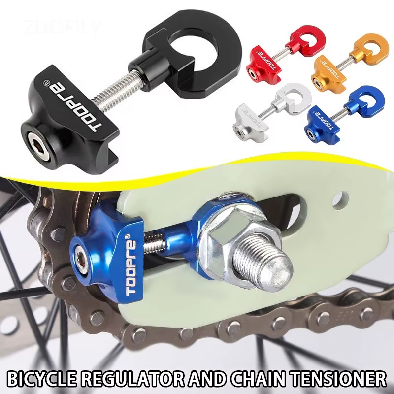 Tendeur de chaîne de vélo à engrenage fixe/à vitesse unique/vélos pliants