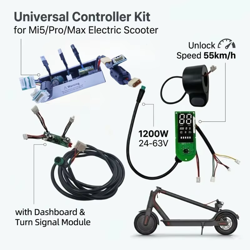 Kit de commande universel pour trottinette électrique Xiaomi Mi5/Pro/Max