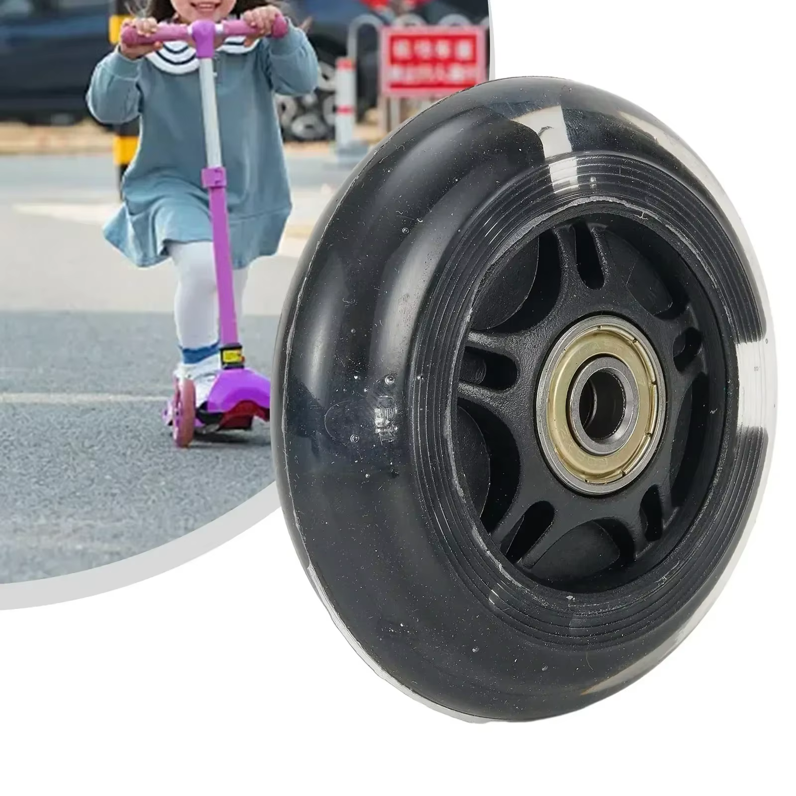 Roues lumineuses Ultra silencieuses