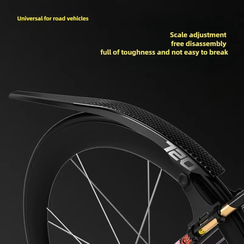 Garde-boue étendu de vélo à dégagement rapide pour roue avant et arrière