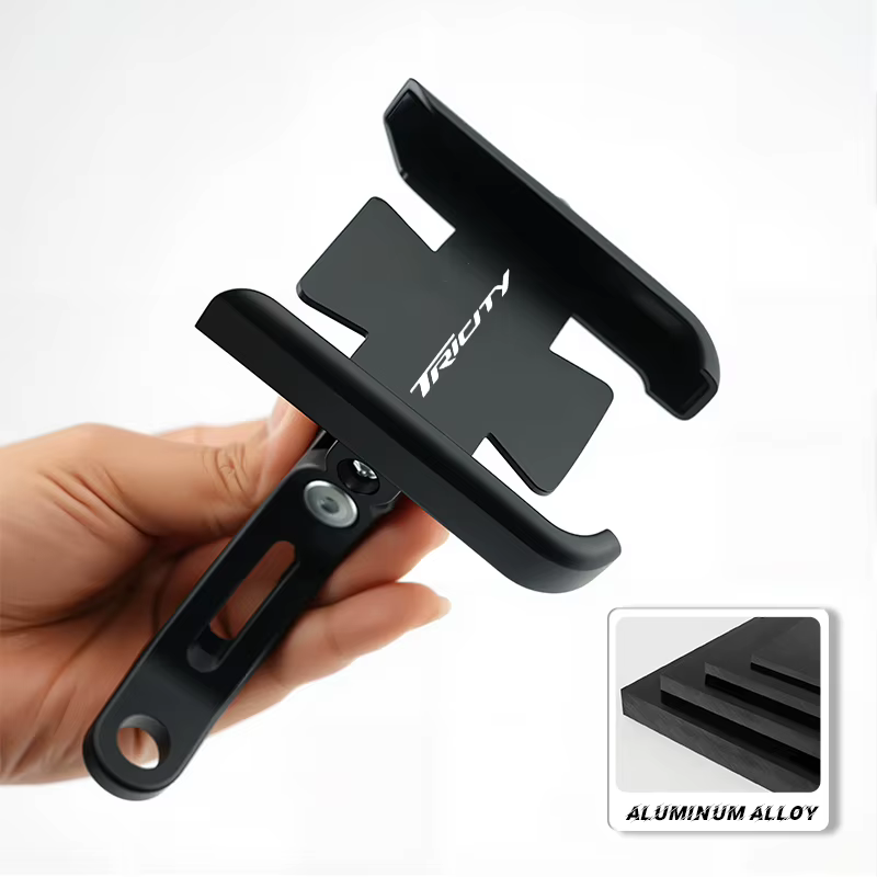 Support de téléphone portable pour moto en alliage