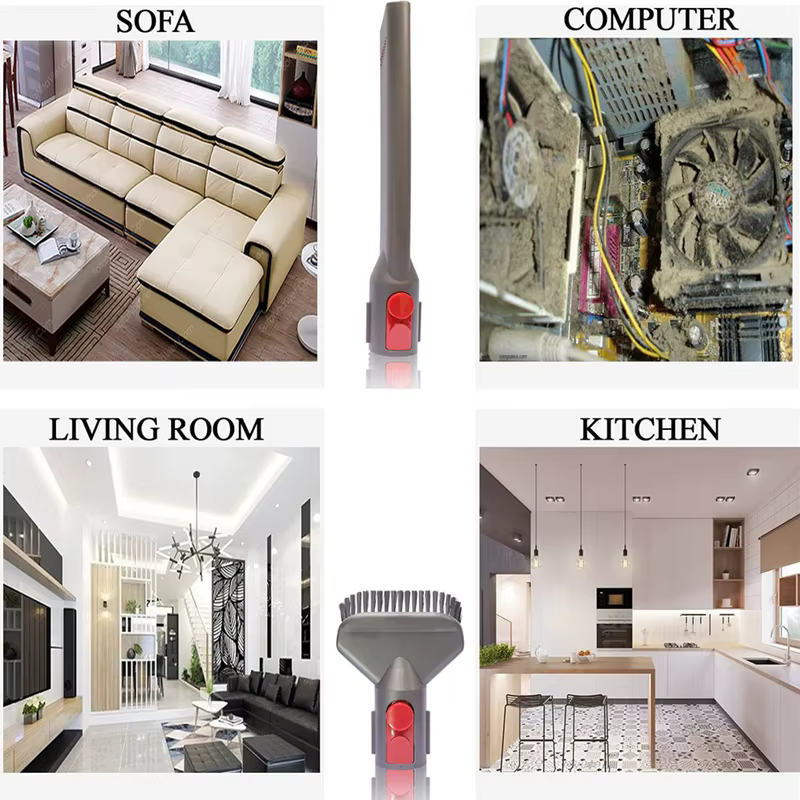 Accessoires de remplacement pour aspirateurs Dyson V7 V8 V10 V11 V15 Gen5, compatibles avec les livres de maison et de voiture