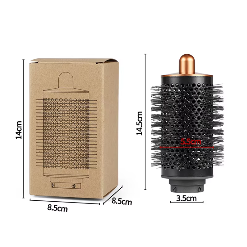 B06B-grande brosse volumisante ronde pour accessoires Dyson Airwrap, brosse ronde ovale plus grande, éplucher et volumiser pour le coiffage Dura
