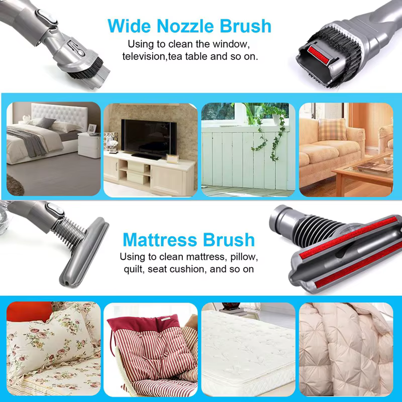 Kit de pièces de rechange pour aspirateur Dyson, brosse, buse, sol, V6, V7, V8, DC33, DC34, DC35, DC59, DC62, accessoires