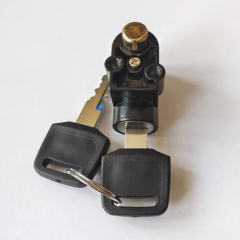 [1PC] Boîtier de batterie de vélo électrique avec mécanisme de verrouillage à tête large
