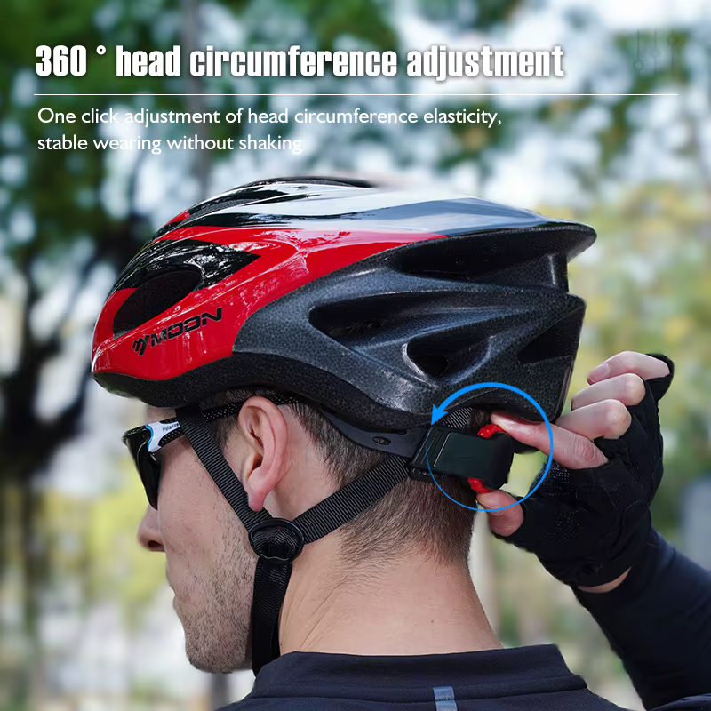Casque de cyclisme intégré léger pour vtt et vélo de route-20 système de refroidissement par ventilation