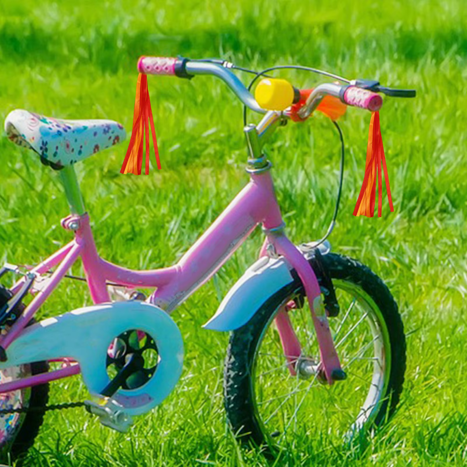 1 Paire de Guirlandes Décoratives pour Guidon de Vélo