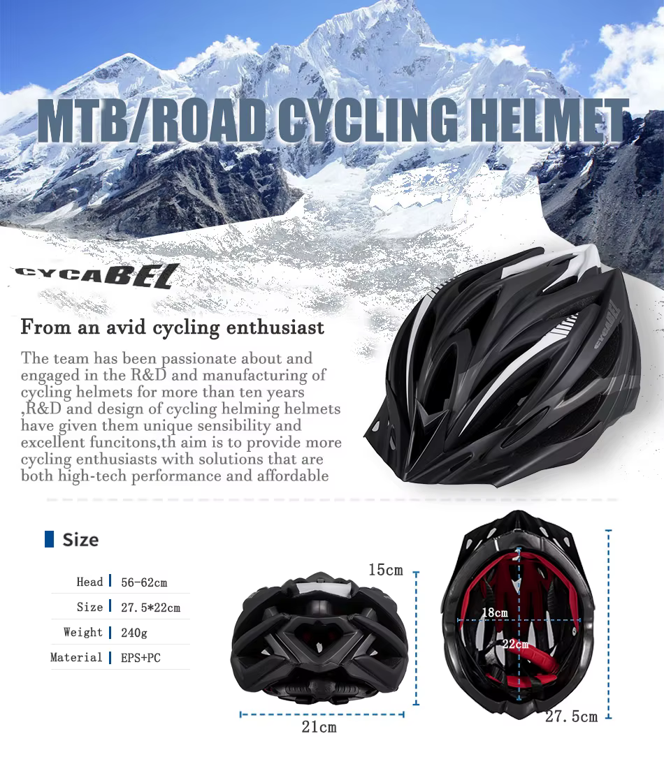 Casque vtt casque de vélo de route de ville pour femmes hommes équipements de vélo de course casque de vélo confortable casque de cyclisme ultraléger