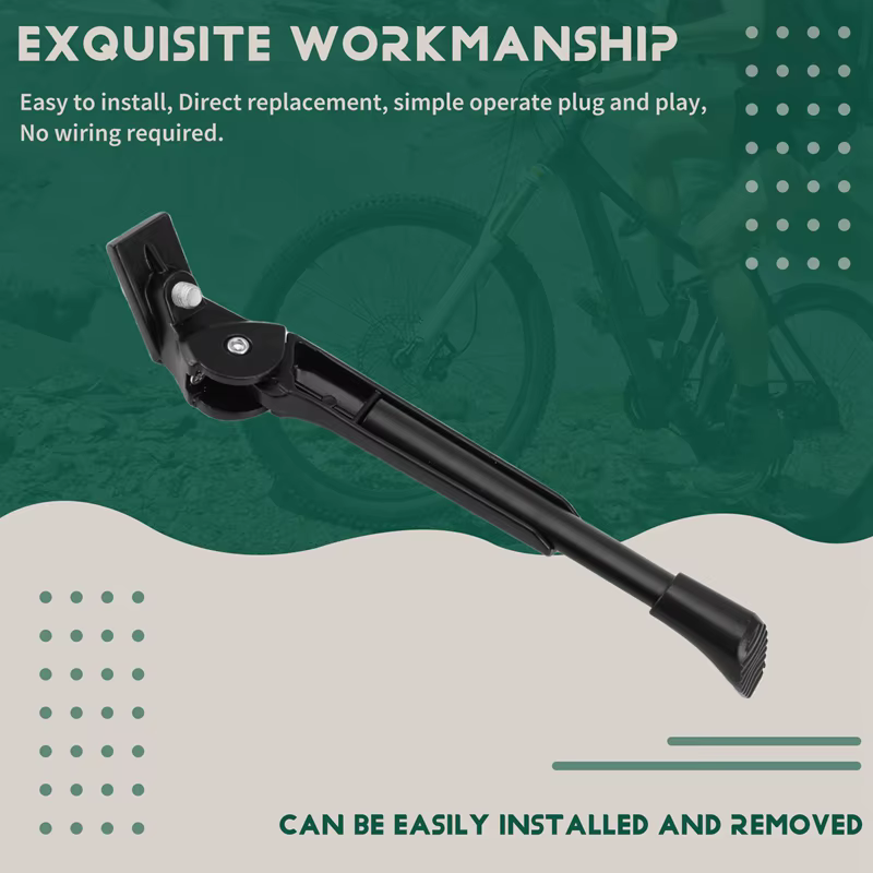 Qualité 14 16 18 20 24 26 pouces vélo béquille réglable pour Dahon K3 PLUS S18 D8 P8
