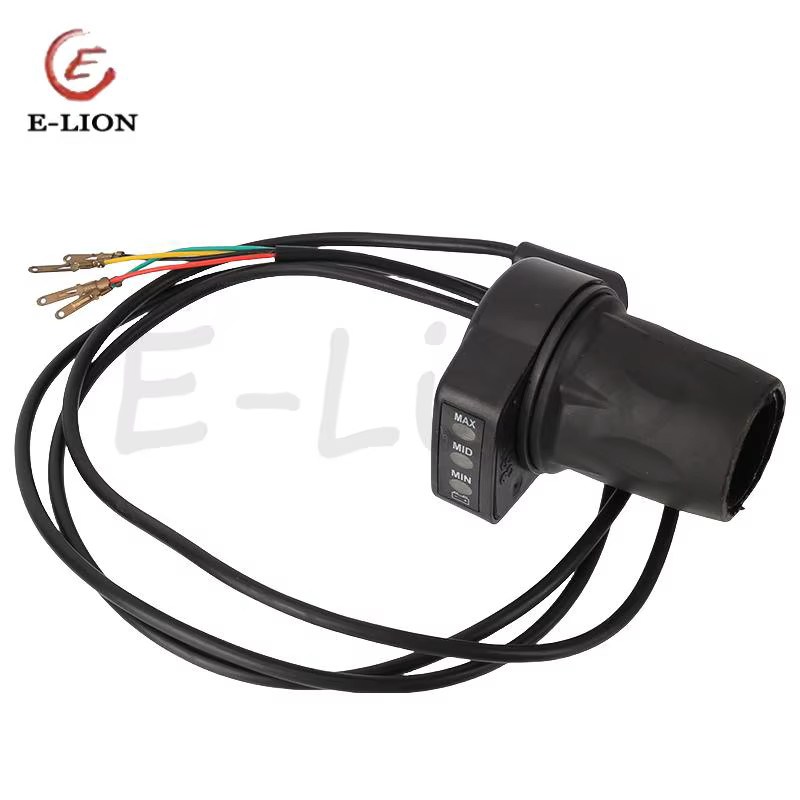 Connecteur de poignée d'accélérateur pour vélo électrique et trottinette