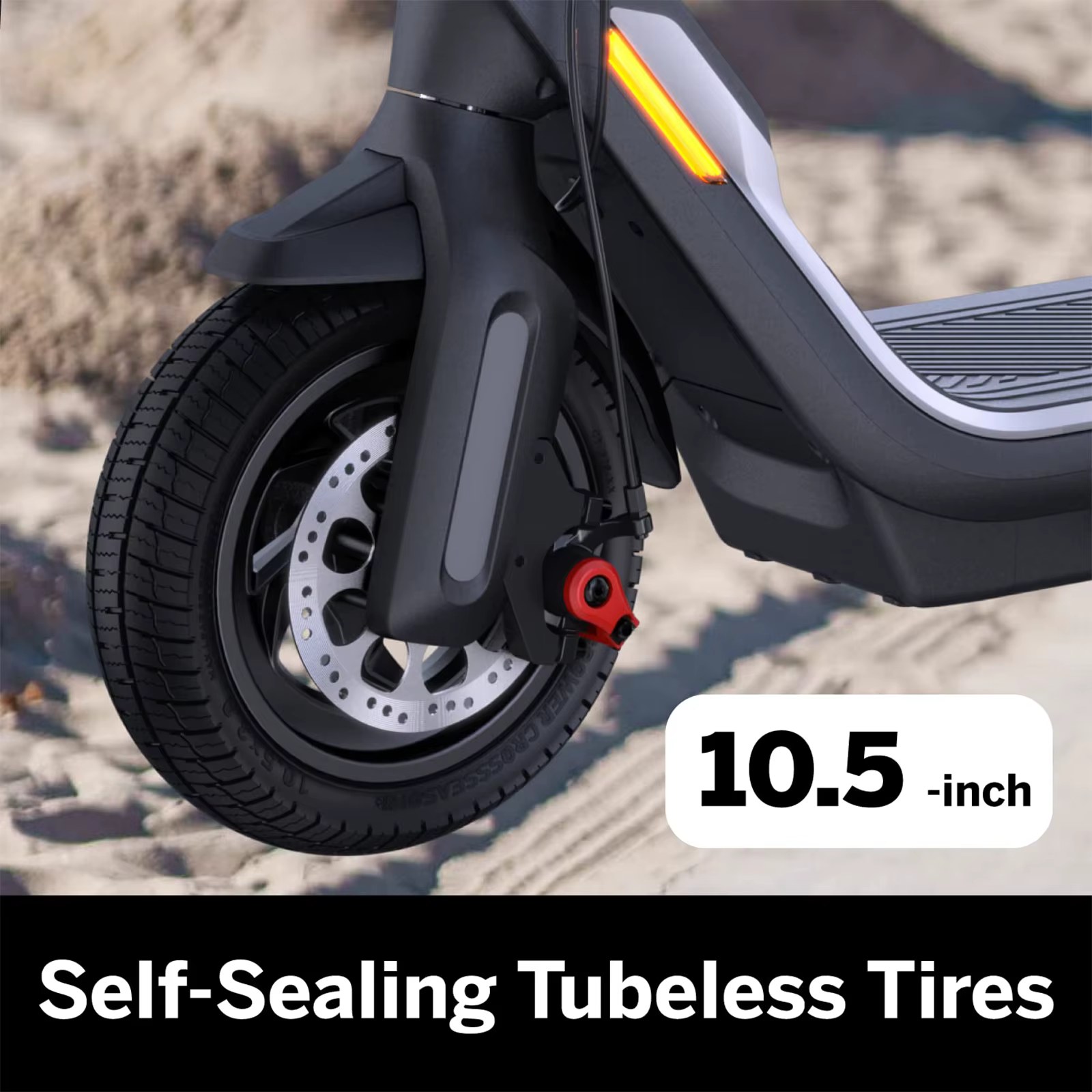 Pneu Tubeless Original 10.5x2.75 pour Scooter électrique Segway P65 P100S