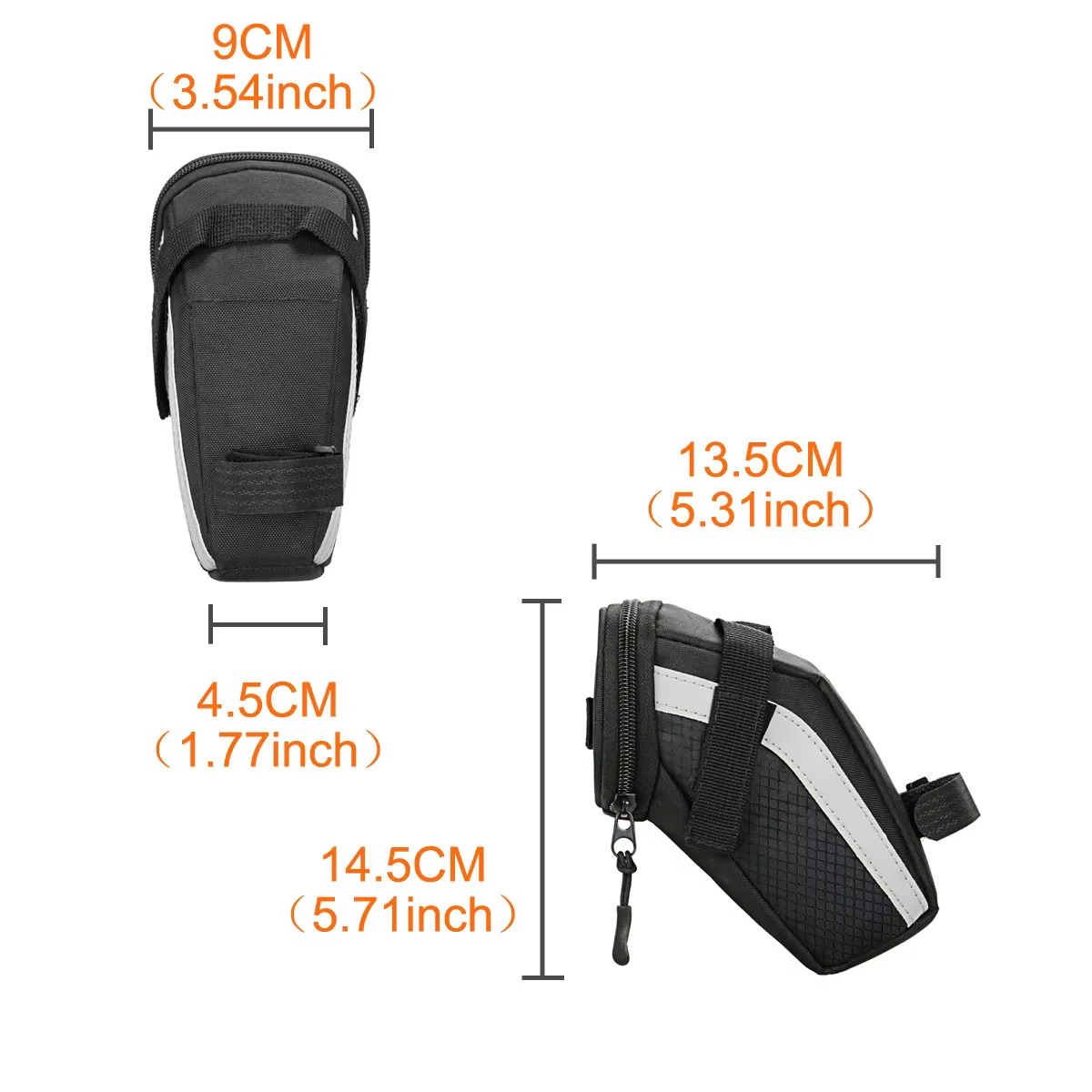 B-soul sac arrière de vélo ultraléger Portalbe sac de selle