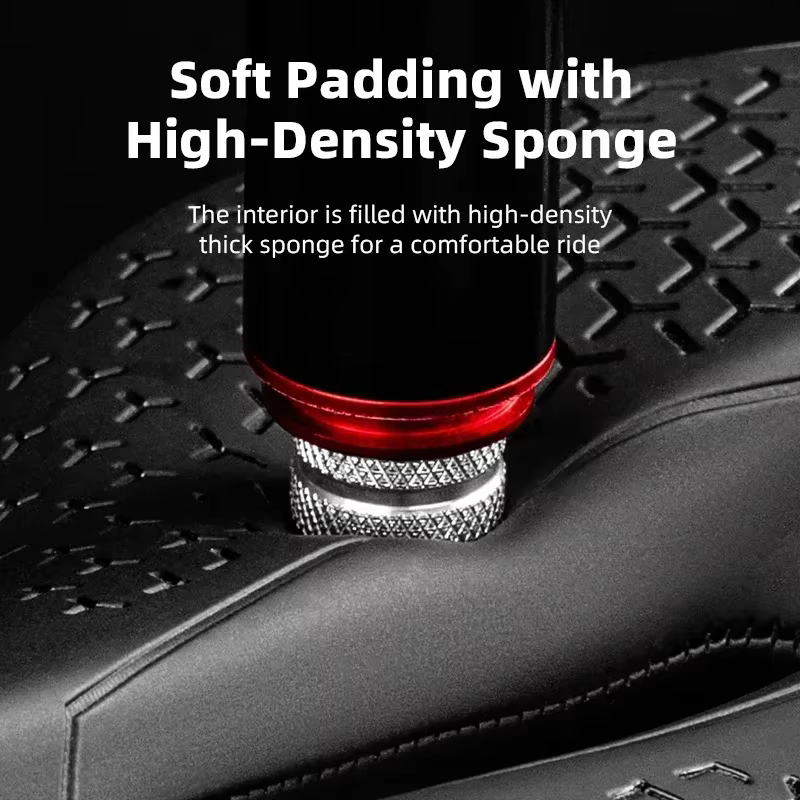 Selle de vélo coordonnante en cuir PU