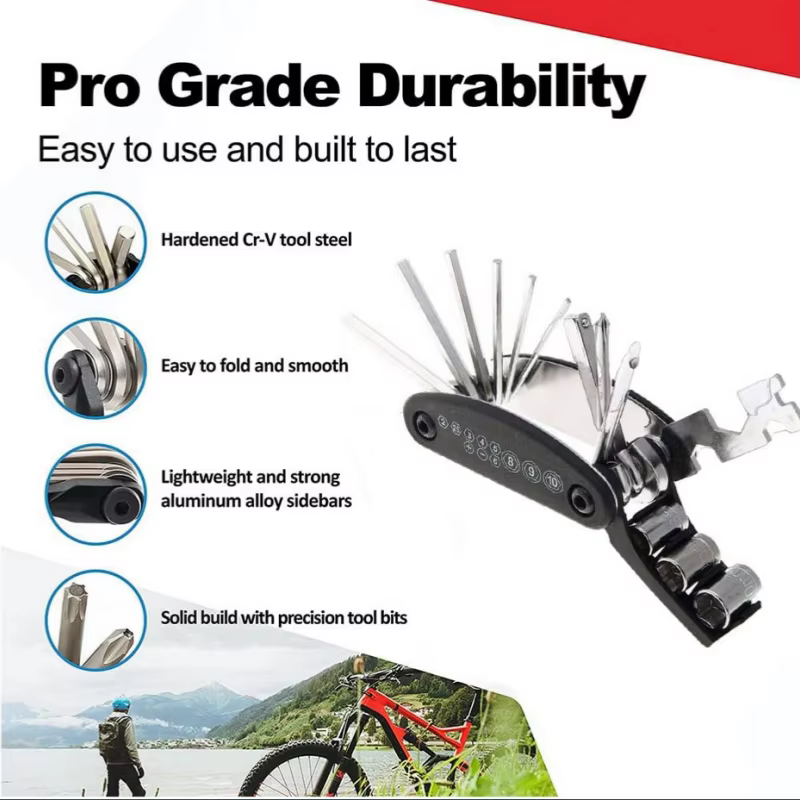 Outils multifonctionnels portables pour vélo