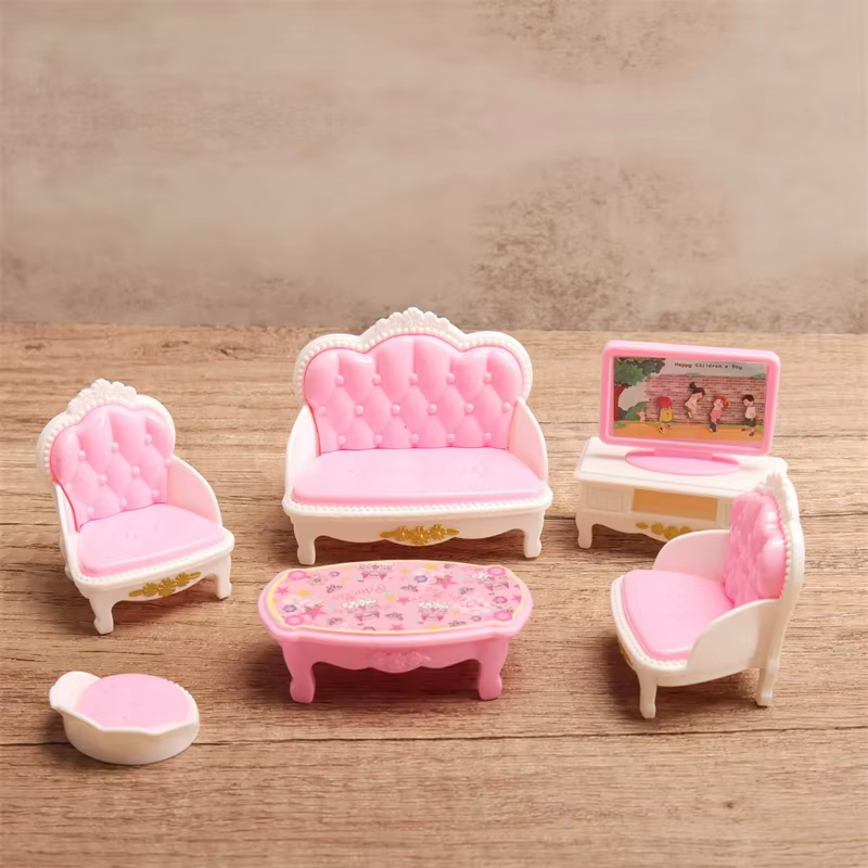Ensemble de meubles miniatures pour la maison, accessoires de beurre pour chambre à coucher, salon, cuisine et maison, cadeau, 1:12