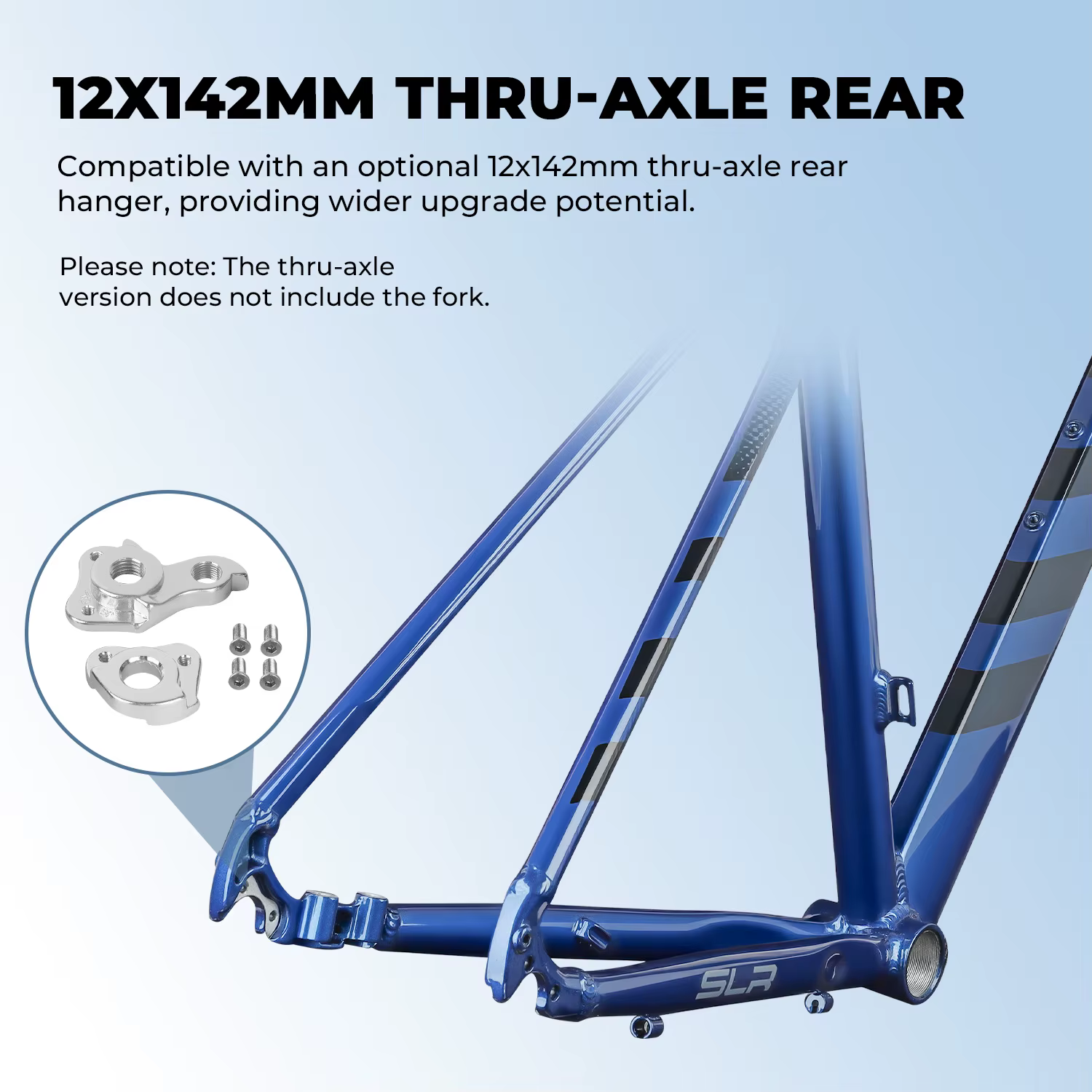BOLANY cadre de vélo de route câble interne routage frein à disque Compatible 10x135mm