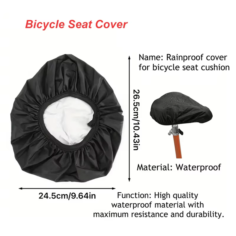 Housse de protection étanche pour siège de vélo