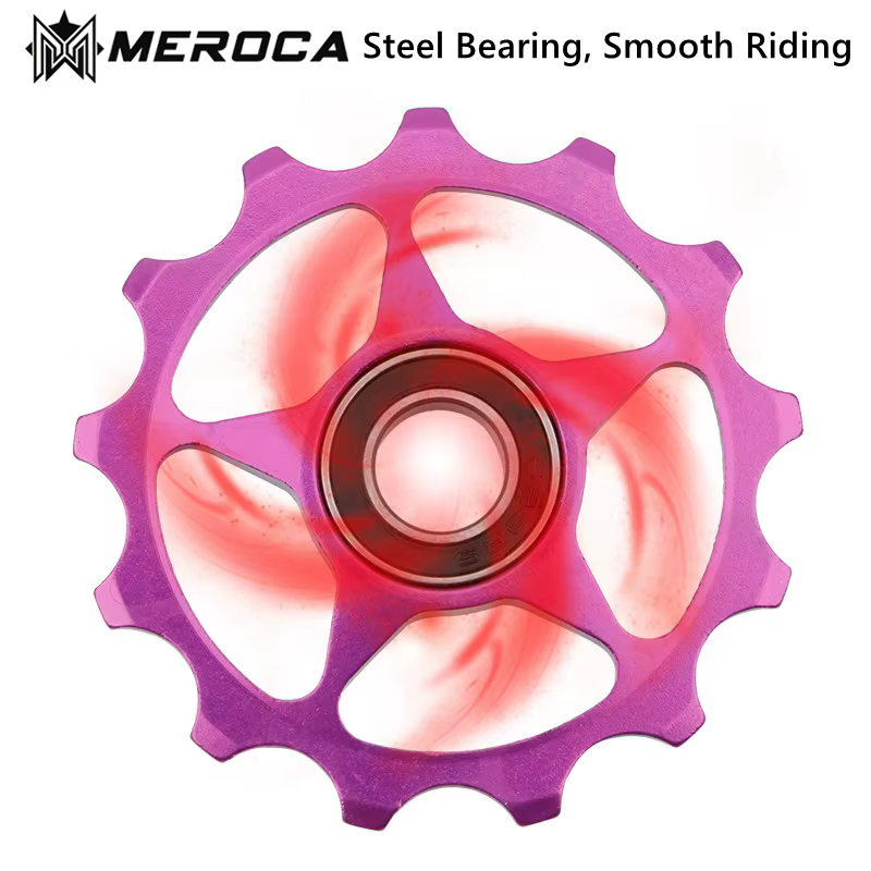 MEROCA 2 pièces vtt vélo de route dérailleur arrière poulie ensemble
