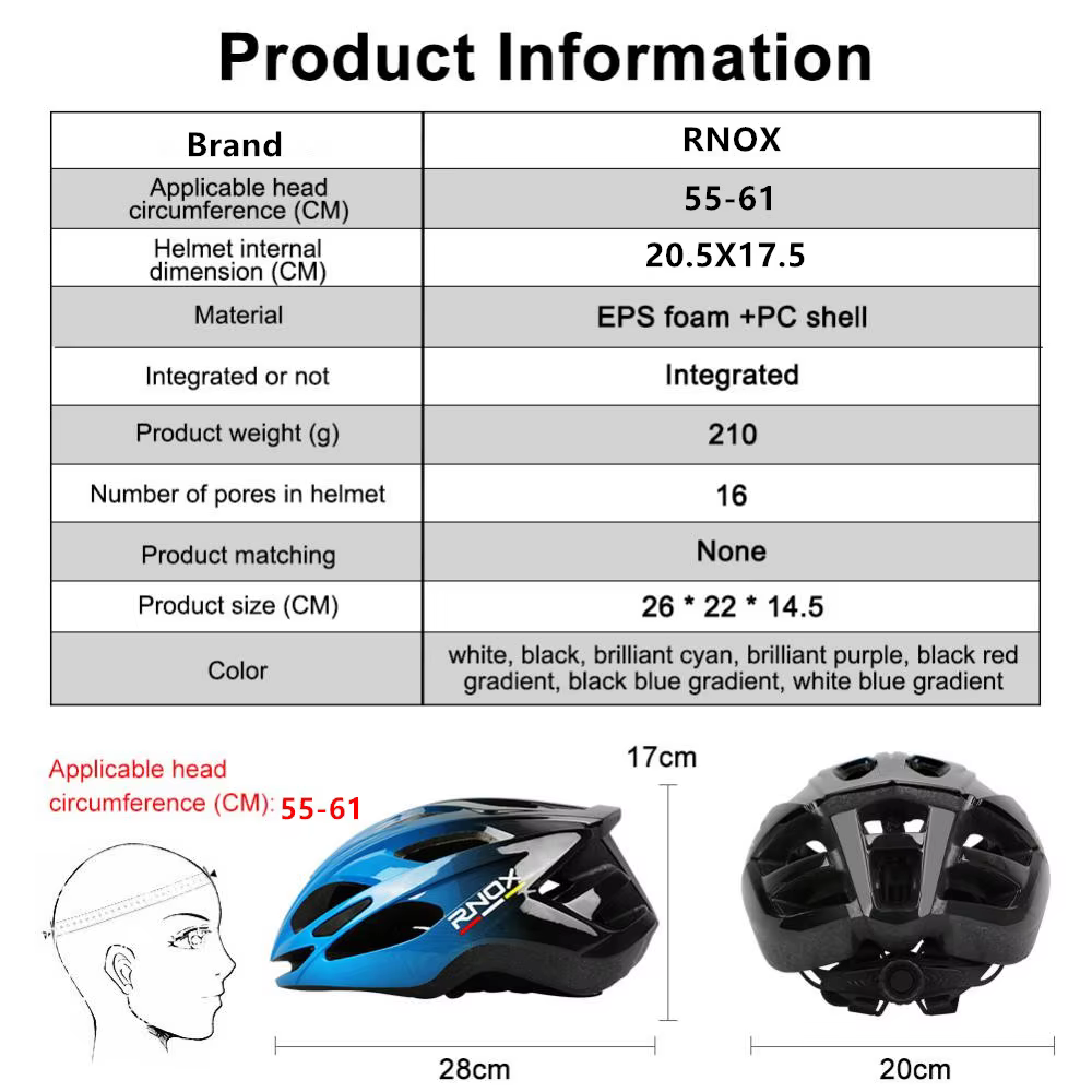 Casque de vélo RNOX 2026