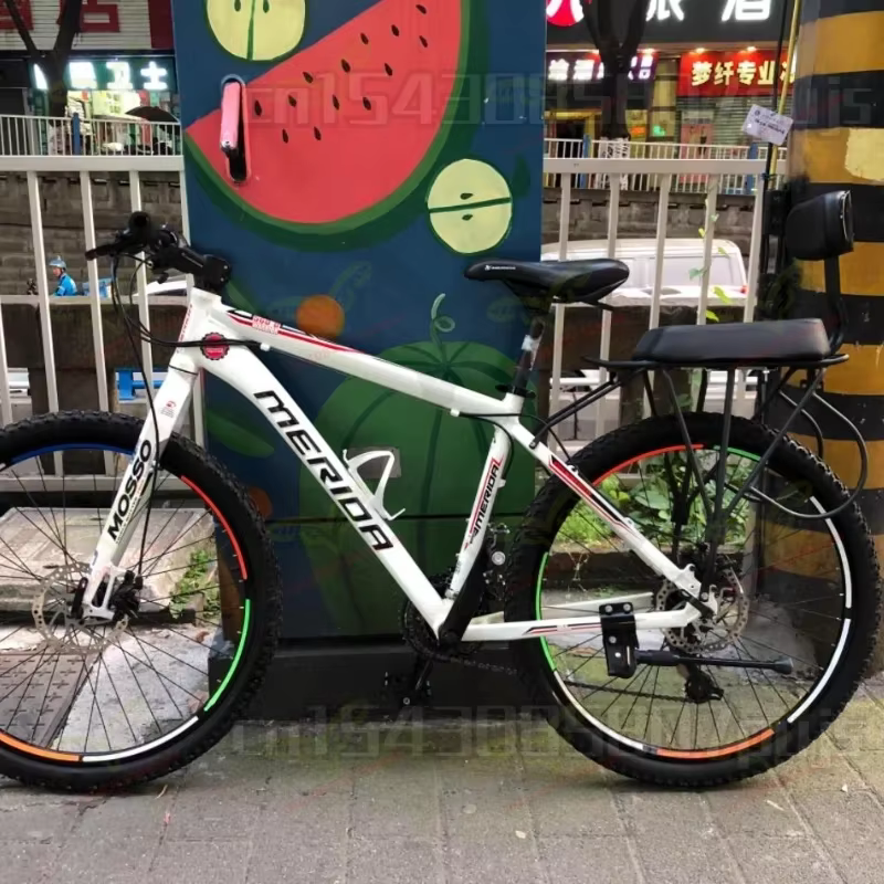 Siège arrière de vélo confortable de 7 cm d'épaisseur avec dossier