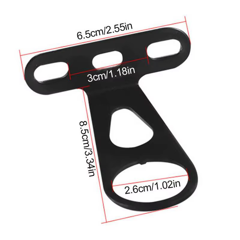 Support de lampe avant et arrière anti-chute pour vélos électriques