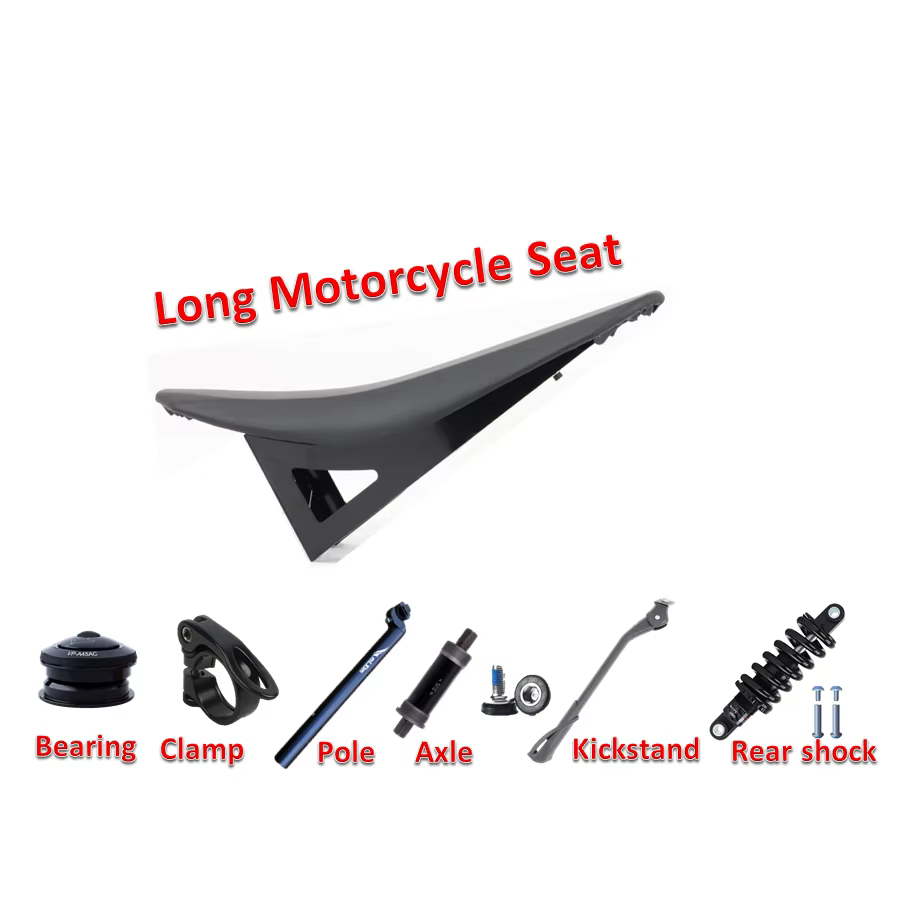 Grand siège de vélo confortable