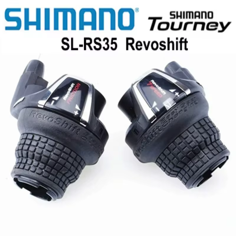 Levier de changement de vitesse Shimano Tourney SL RS35 Revoshift pour vélo pliant