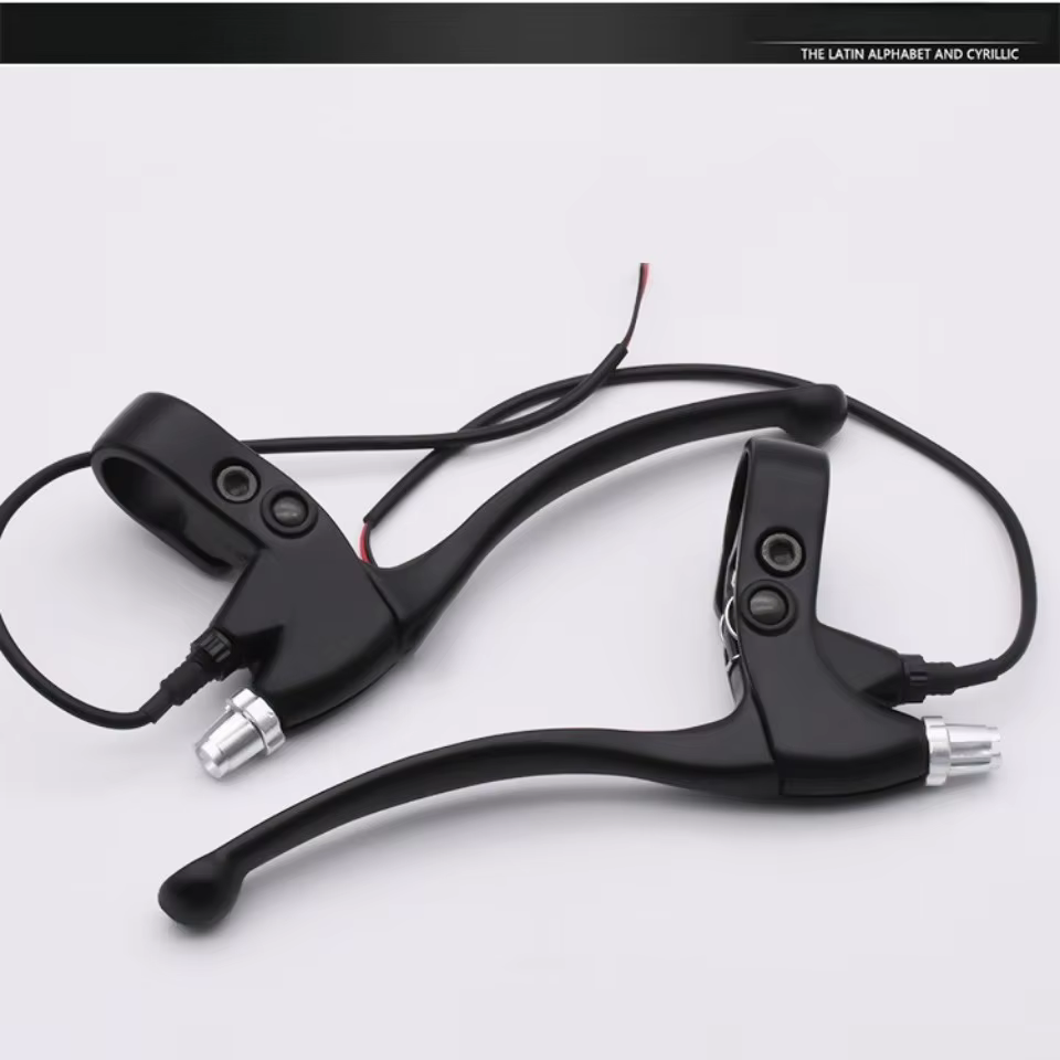 1 paire de leviers de frein arrière pour vélo électrique