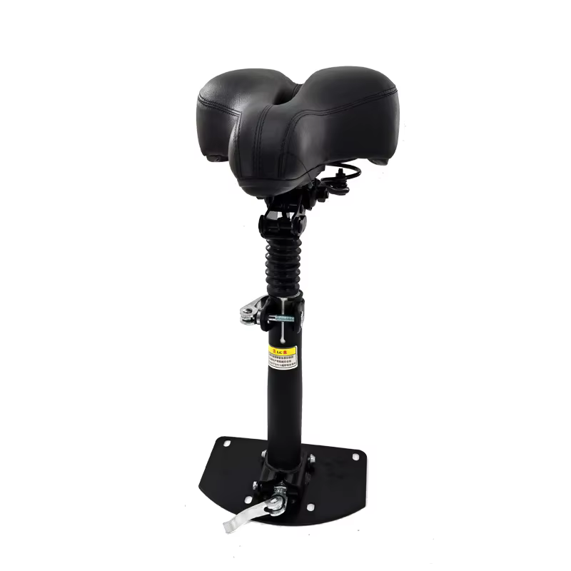 Selle Pliable pour Scooter Électrique de 10 Pouces, Siège Pliable, Réglable, Absorbant les Chocs, Tige de Selle pour KUGOO M5