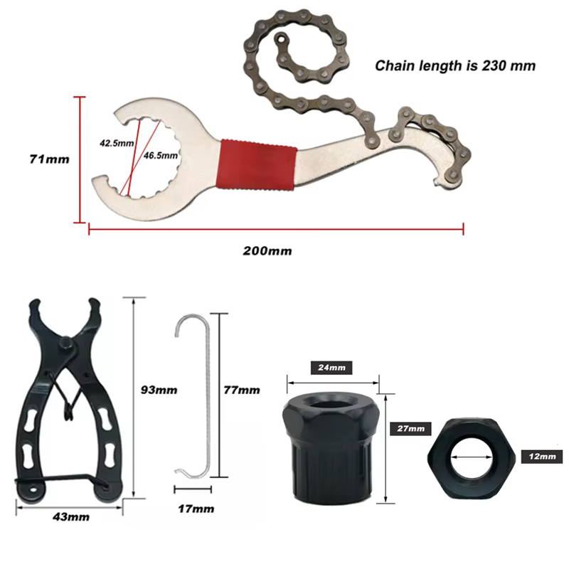 Kits d'outils de réparation de vélo