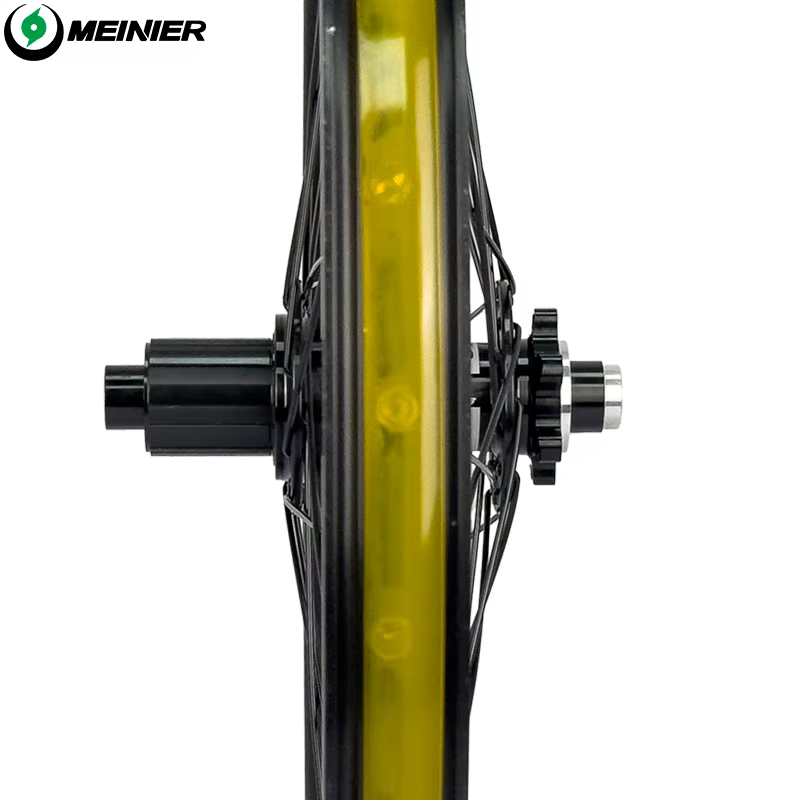 24 pouces vtt roue de vélo AM 32mm large jante moyeu 142 à axe 148mm 6 cliquets frein à disque