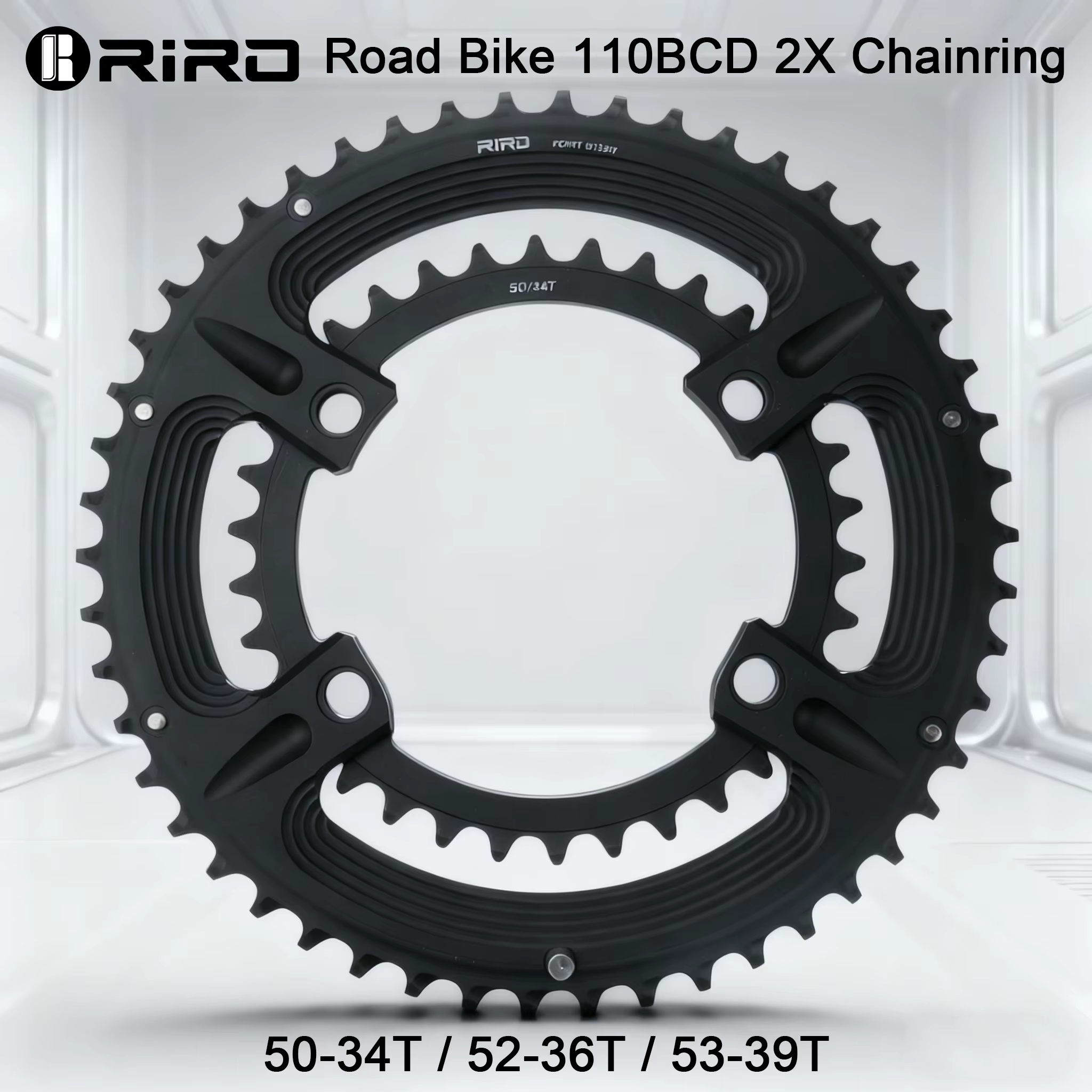 RIRO – plateau en alliage d'aluminium 110BCD à 4 boulons
