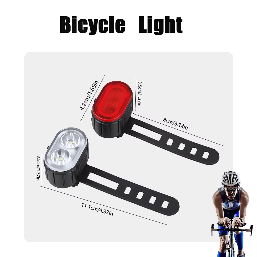 Éclairage de vélo, feux avant et arrière