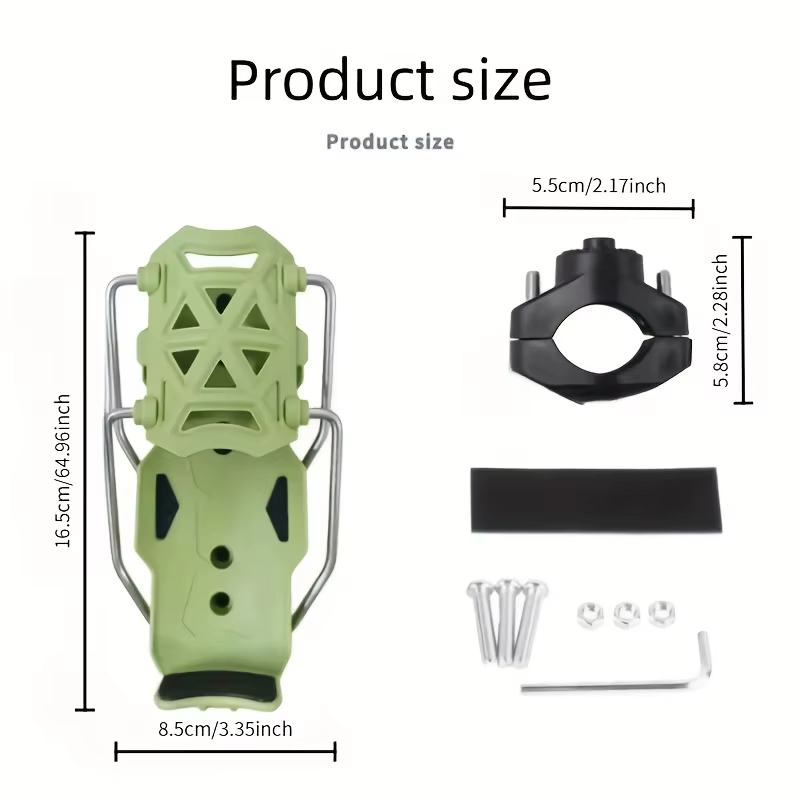1 pièces 360 degrés réglable vélo moto guidon porte-gobelet Cage pour bouteille d'eau vtt route cyclisme ADV