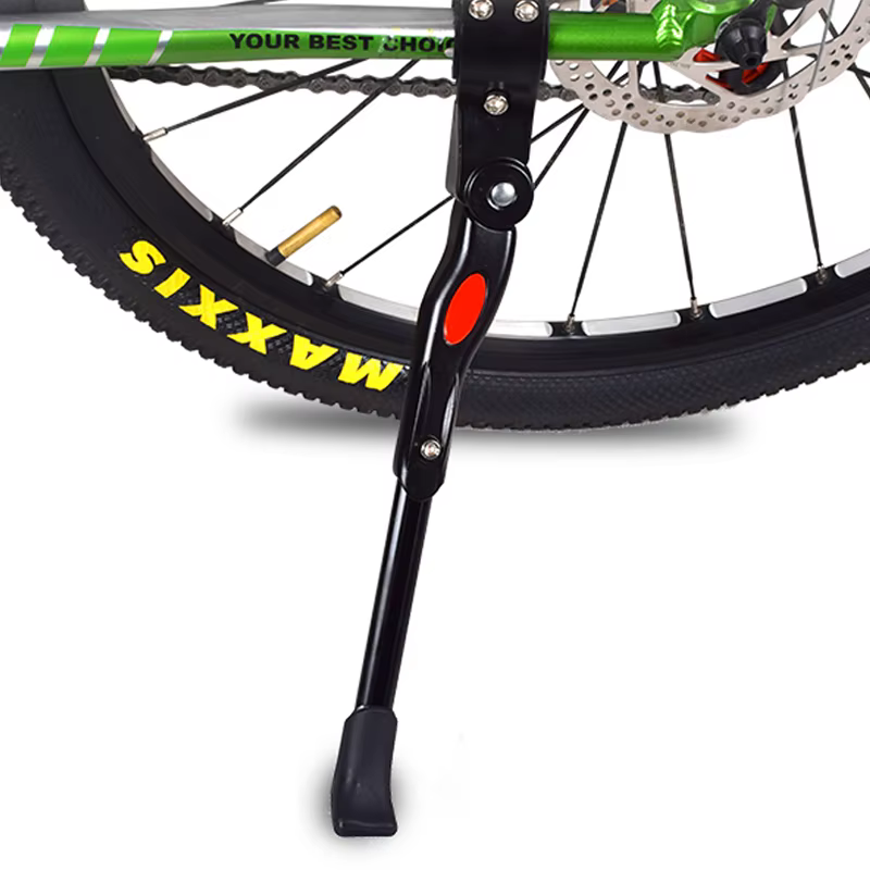 Béquille réglable en aluminium pour VTT et vélo de route