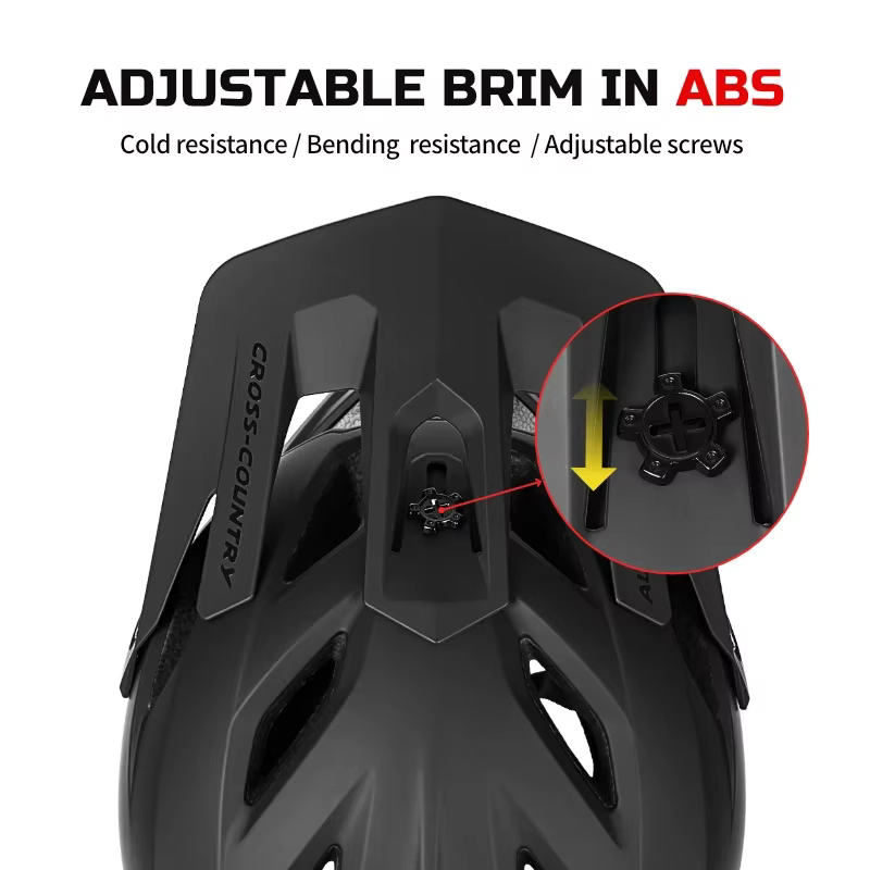 Casque de vélo de montagne intégral