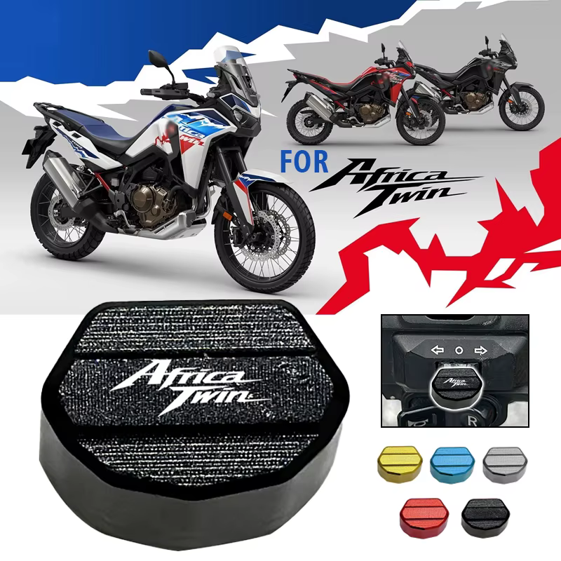 Pour HONDA Africa Twin CRF1100L CRF1000 XRV750 XRV 750 CRF 1000 1100 L 1000L 1100L AFRICA TWIN bouton de commutation clignotant capuchon de clé
