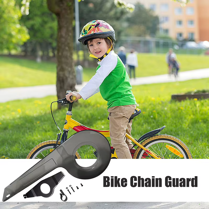 Nouveau protège-chaîne de vélo universel adapté aux chaînes de 32 à 36 dents